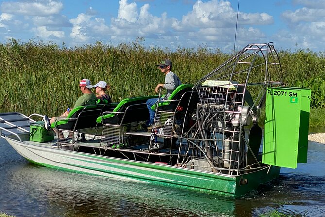 Miami: 60 Minute Private Everglades Airboat Ride - Key points to know before booking