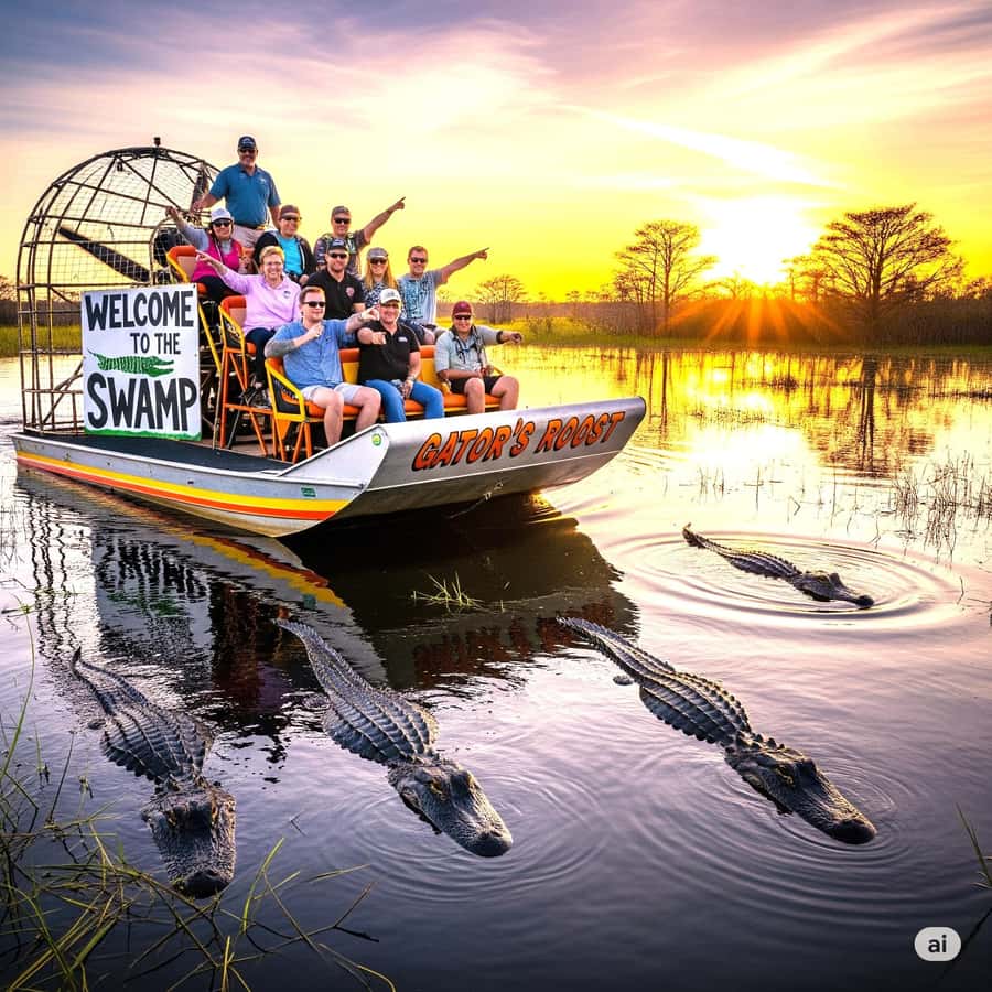Miami: Alligator Spotting Airboat with Pick-Up/Drop-off - What the 20 to 60-minute airboat ride feels like