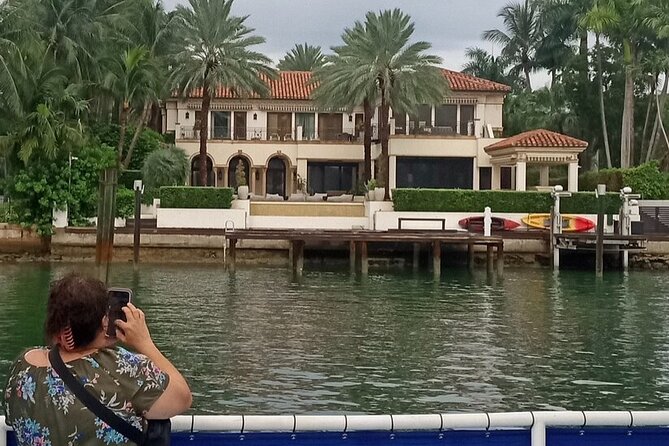 Miami and Bayside 90 min Cruise of Celebrity Islands - South Pointe Park and the view toward Fisher Island