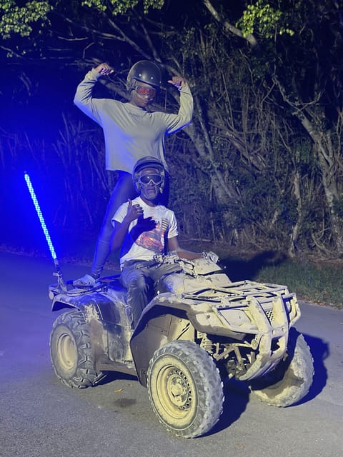 Miami: ATV Nighttime Glow In The Dark Off-road Adventure - Safety training before the engines start