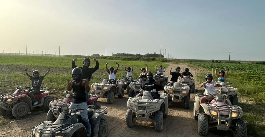 MIAMI: ATV OFF-ROAD TOUR WITH PICTURES & VIDEOS - From the red fence to Miami’s muddy backcountry