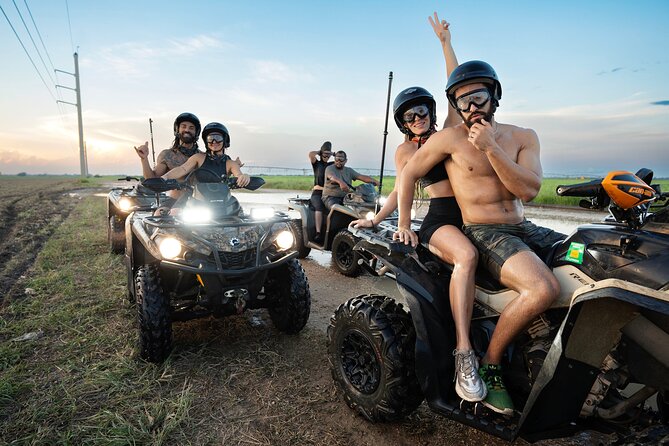 Miami ATV Rental with Security gears and Videos - Helmets, Goggles, and the Video Add-On