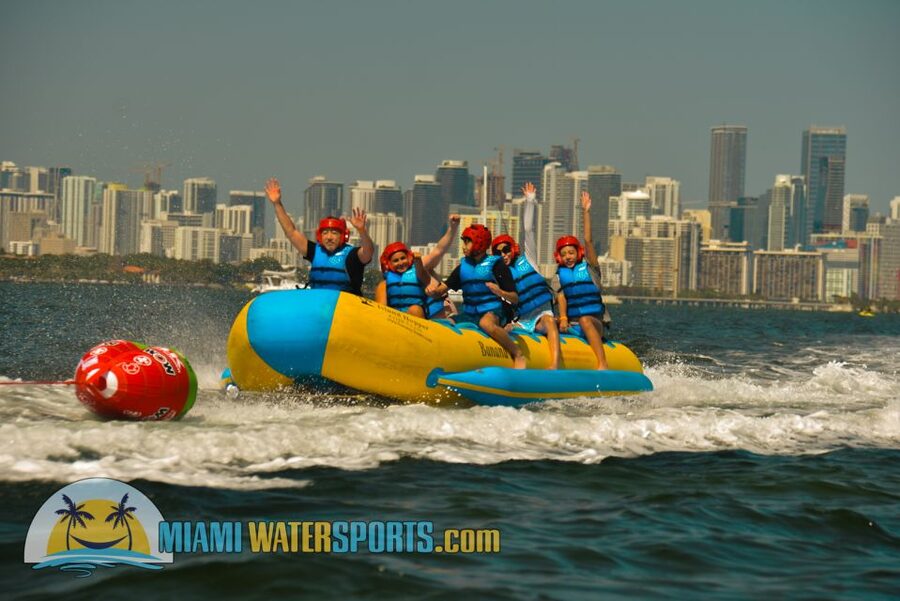 Miami: Banana Boat Ride - Safety briefing, captain, and comfort level