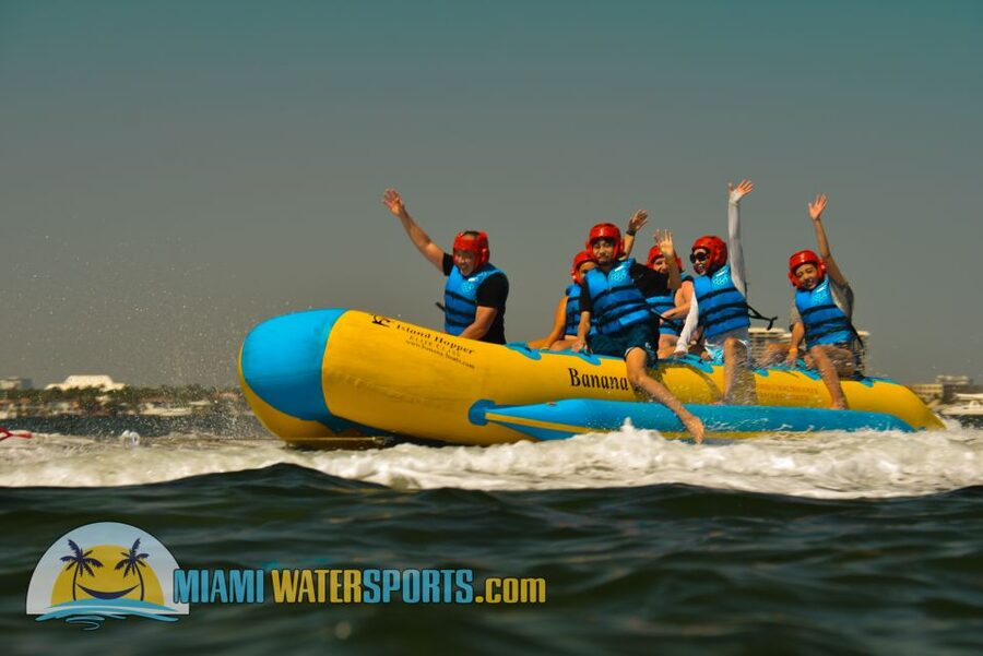 Miami: Banana Boat Ride - Who will enjoy this most