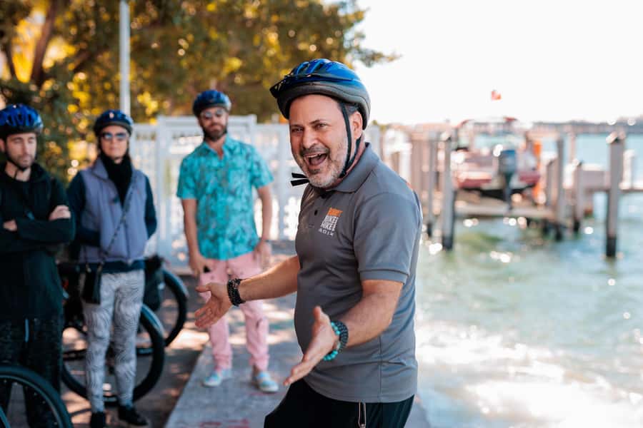 Miami Beach: Guided Bike Tour with Food Tasting (Adults) - South Pointe Pier and the seasonal route