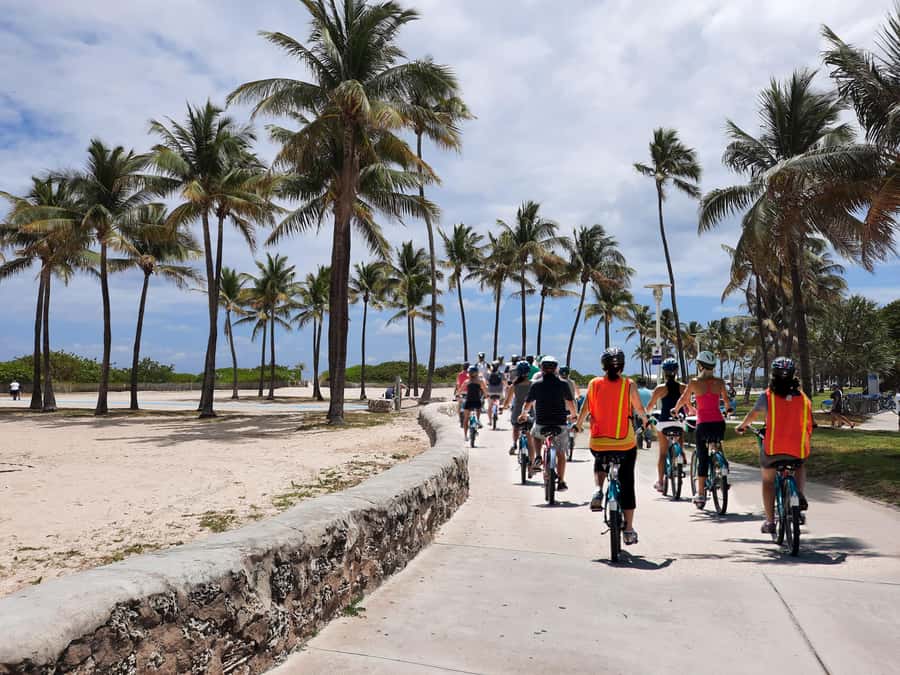 Miami Beach: Guided Bike Tour with Food Tasting (Adults) - Five Miami flavors, with enough food for lunch