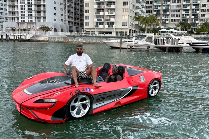 Miami Beach Jetcars and Free Boat Ride - A boat ride before the jetcar starts