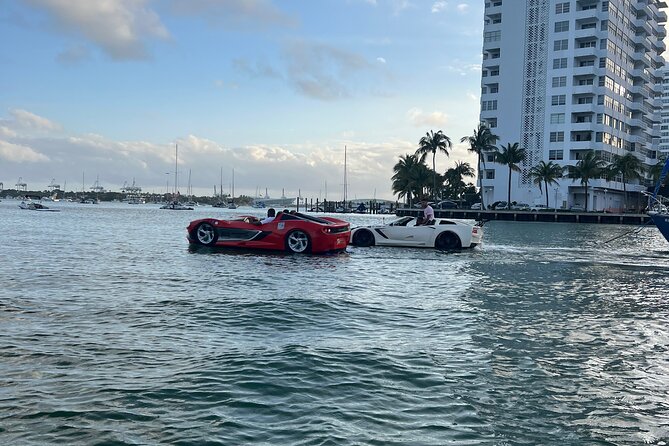 Miami Beach Jetcars and Free Boat Ride - Who will enjoy this most