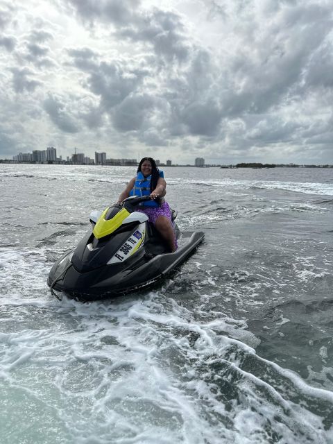 Miami Beach Jetskis + Free Boat Ride - The floating platform and one hour of activity
