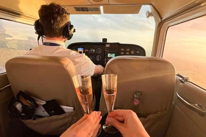Miami Beach: Luxury Plane Tour with Free Champagne - Key Biscayne from the air