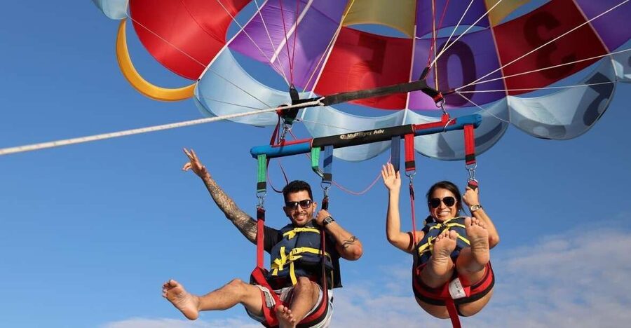 Miami Beach: Parasailing Boat Tour in South Beach - The 350-foot flight over Biscayne Bay