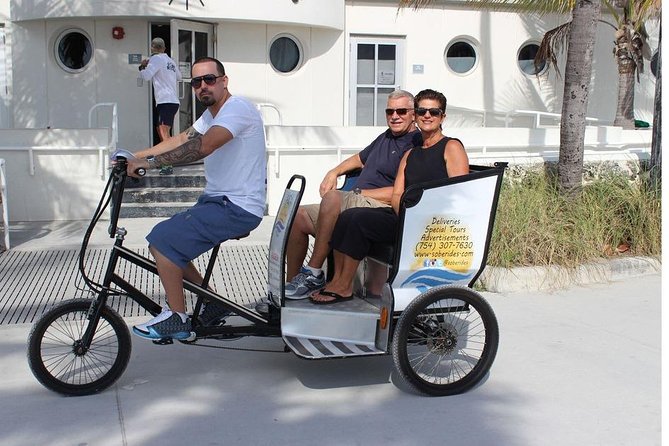 Miami Beach Pedicab Tour - Key points to know before booking