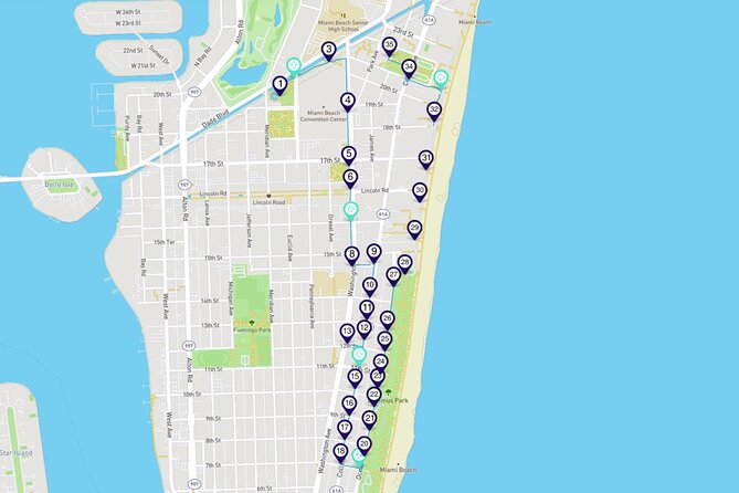 Miami Beach Smartphone Audio Walking Tour - Public art, music, and a new side of Miami Beach