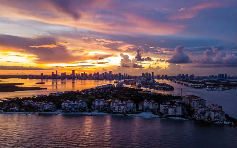 Miami Beach|South Point Golf Cart Tour - South Pointe Park and the Fisher Island view