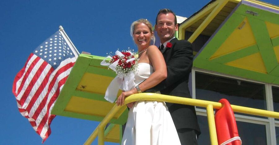 Miami: Beach Wedding or Renewal of Vows - A simple ceremony on a quiet Miami beach