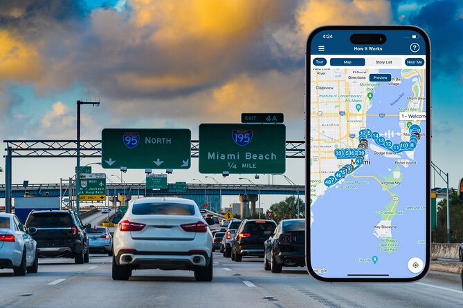 Miami Beaches Self-Guided Driving Audio Tour - What this Miami drive actually gives you