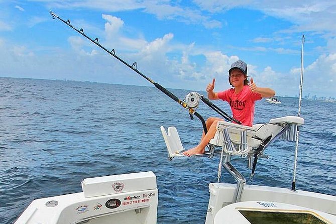 Miami Big Game Deep Sea Fishing Charter - Underwater cameras add a different view