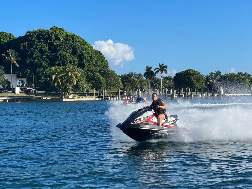 Miami: Biscayne Bay Jet Ski Rental - Riding for one hour across Biscayne Bay