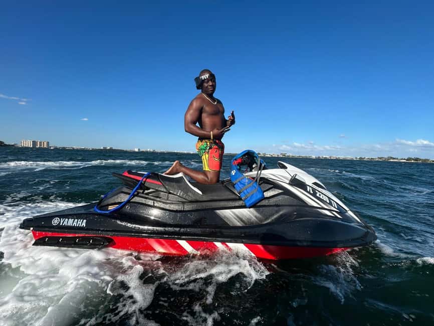 Miami: Biscayne Bay Jet Ski Rental & Free Boat Ride - Key points to know before you book