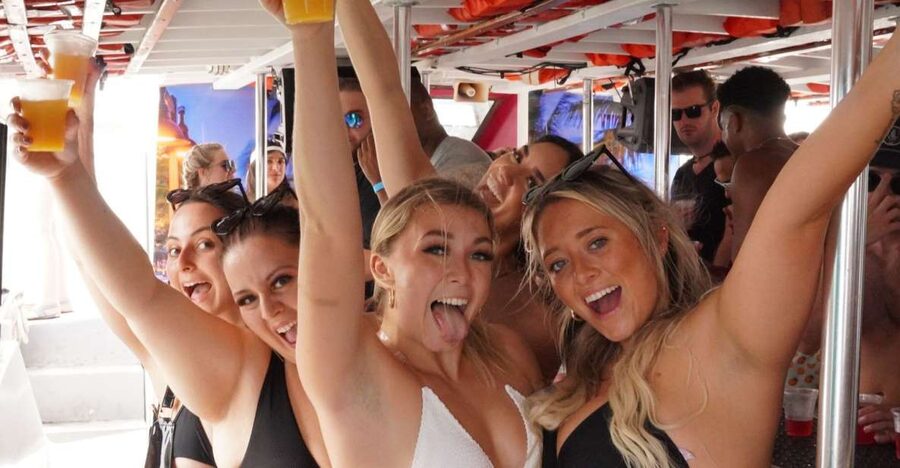 Miami: Boat Party with Live DJ, Unlimited Drinks, and Food - Starting at Bayside and finding the check-in point