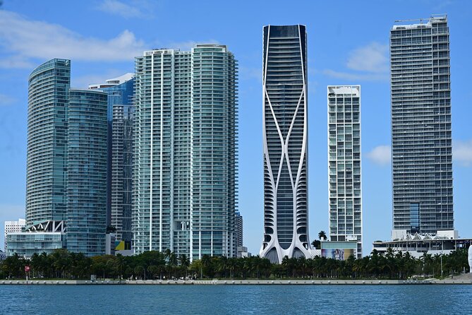 Miami Boat Tour and Sunset Cruise 90 Minutes - PortMiami and the cruise-ship view