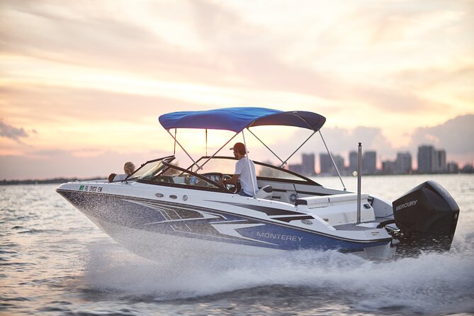 Miami Boat Tour –Day and Night Cruises with Champagne - Price, captain fee, and overall value