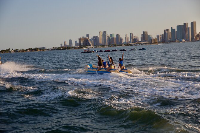 Miami Catamaran & Watersports: Jet Ski, Banana Boat & Drinks - The mood is festive, not family-oriented
