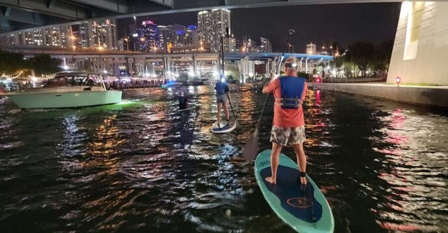 Miami: City Lights SUP or Kayak Night Tour - Who should book this Miami night paddle?