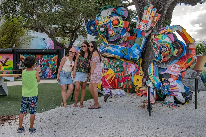 Miami City Tours – 5 Sites, 4 Stops, One Tour – 3.5 Hours of Fun - Wynwood Walls: murals in a short window