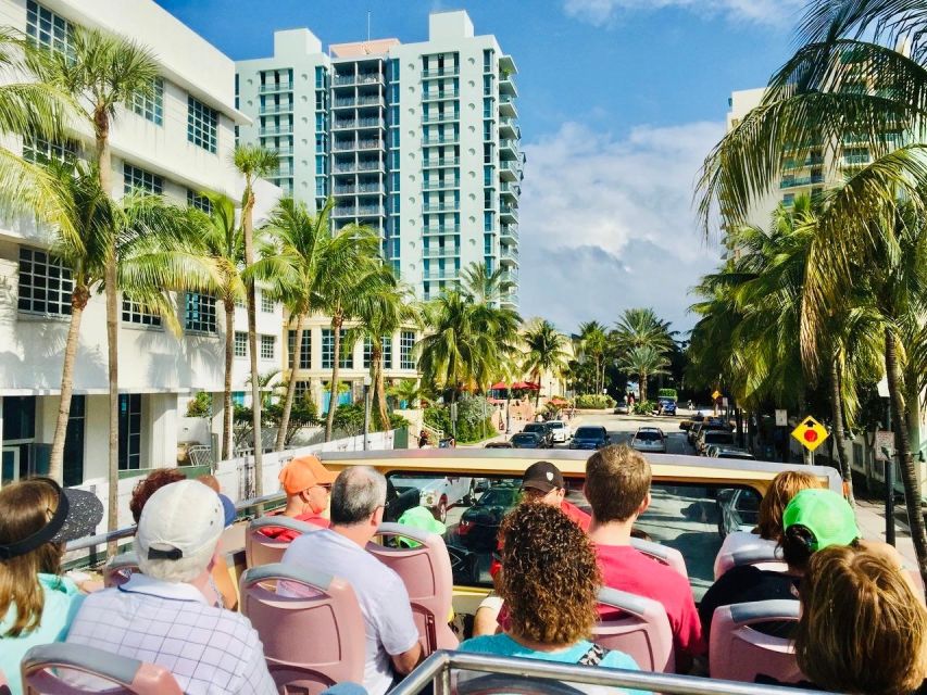 Miami: Double-Decker Bus Tour with Optional Boat Cruise - Who should book this experience?