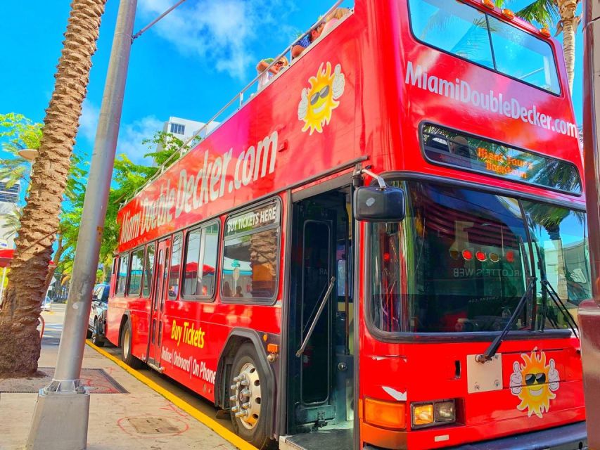 Miami: Double-Decker Bus Tour with Optional Boat Cruise - Miami Beach and the Art Deco Historic District