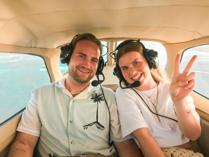 Miami: Downtown Private Airplane Tour with Soft Drinks - What the 30-minute flight feels like