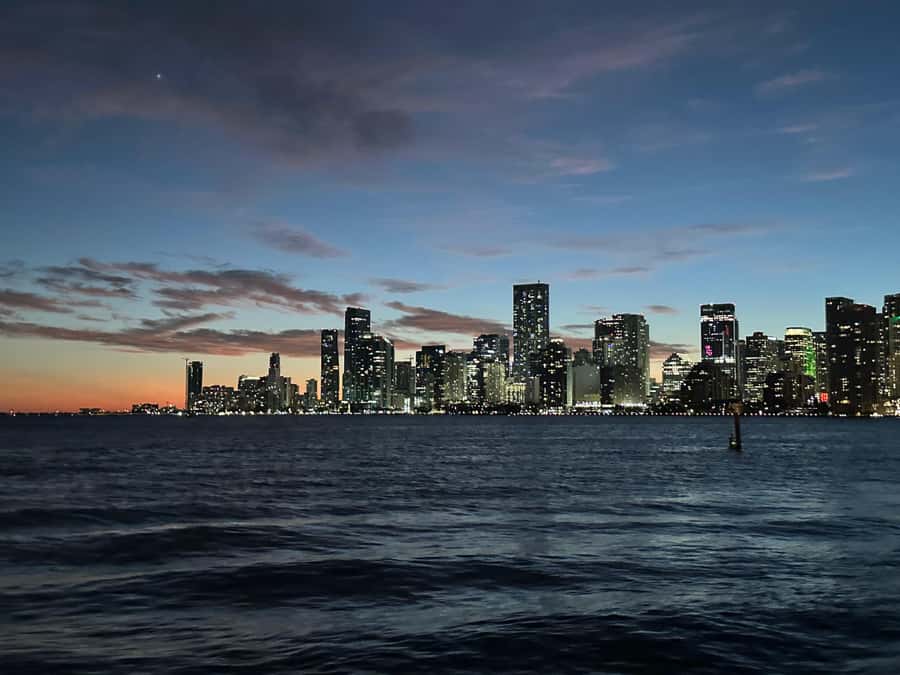 Miami Evening Boat Past Millionaire Homes on Water Taxi - What the boat experience feels like