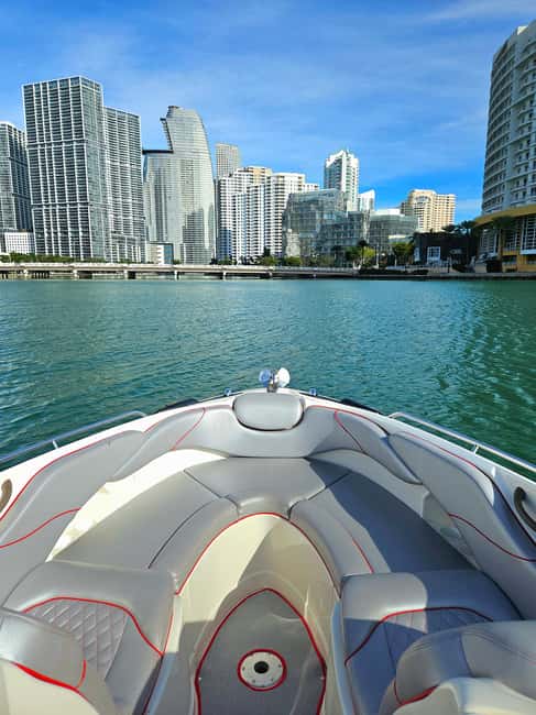 Miami: Exclusive Private Boat Guided Tour - Swimming, music, and the floating mat