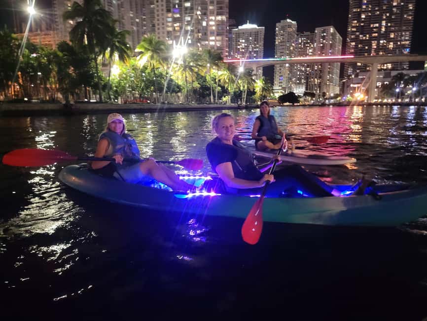 Miami: Guided LED-Lit Kayak Night Tour - Why Miami looks different from a glowing kayak