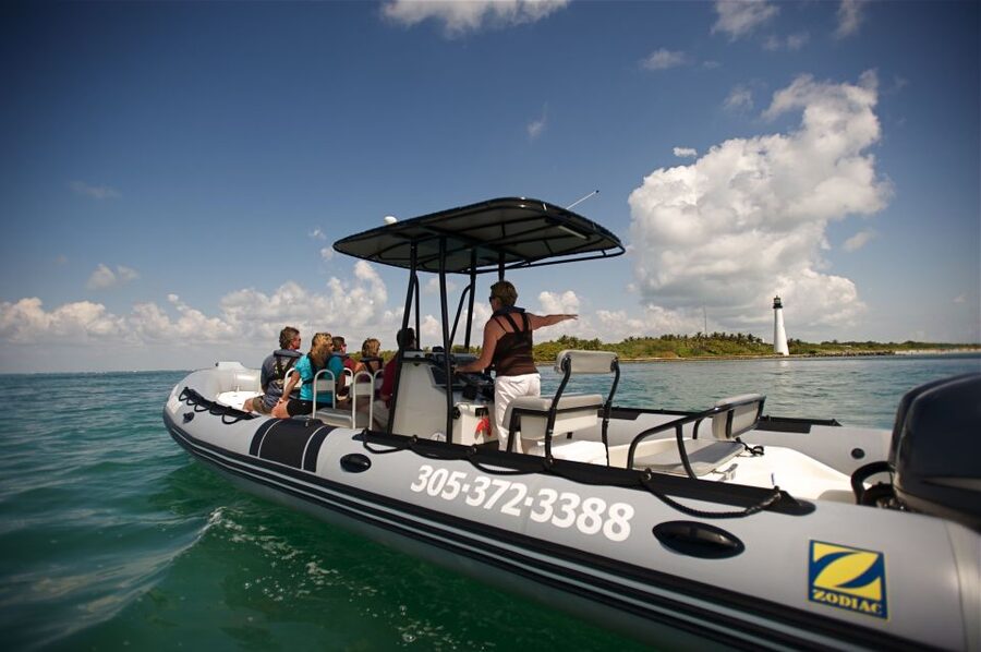 Miami: Guided Small Group Boat Tour + Iconic Stiltsville - Star Island and Fisher Island from the bay