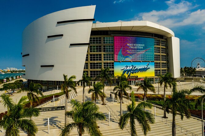Miami Heat Basketball Game Ticket at Kaseya Center - Arriving at Kaseya Center near the Port of Miami
