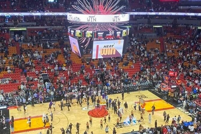 Miami Heat Basketball Game Ticket at Kaseya Center - Food, drinks, and Heat merchandise