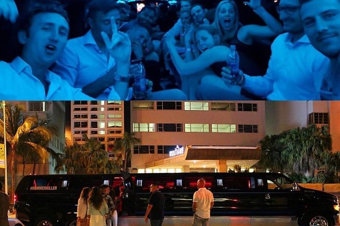 Miami Hip Hop Unique Xperience : Bar, Party Bus & Nightclub - Arriving at one Miami nightclub