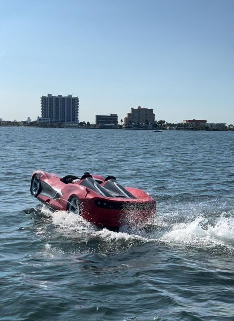 Miami: Jet Car Rental in South Beach - The first 30 minutes are a scenic boat ride