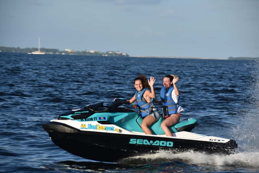 Miami: Jet Ski and SpeedBoat - Starting at Pier 9 in Dinner Key Marina