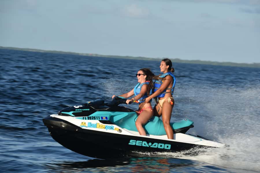 Miami: Jet Ski and SpeedBoat - One hour on a new Sea-Doo