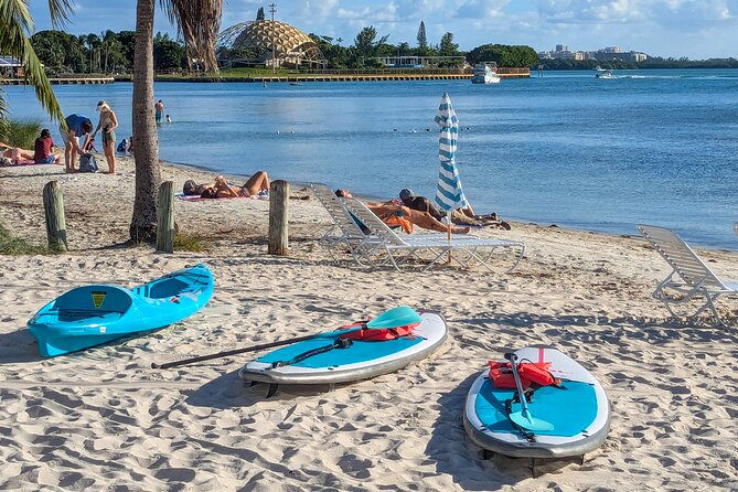 Miami Kayak and Paddleboard Rentals on Biscayne Bay - The first minutes on Biscayne Bay