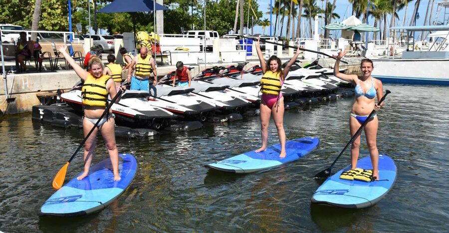 Miami: Kayak or Paddleboard Rental - What your one-hour rental looks like