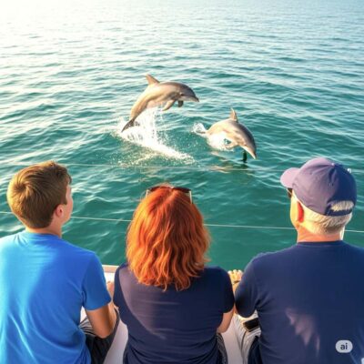 Key West Dolphin Watch or Snorkel Boat with pickup