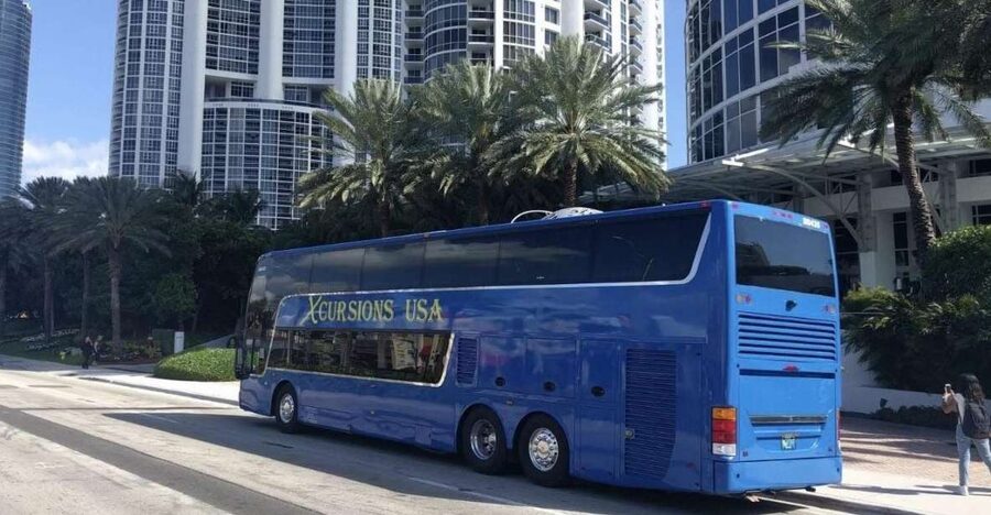 Miami & Key West: One-Way Transfer by Motor Coach Bus - The Miami departure and the long road south