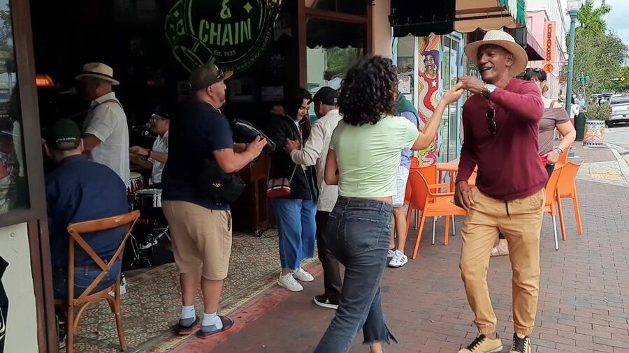 Miami: Little Havana Cuban Food and Culture Walking Tour - Domino Park shows the social side of Little Havana