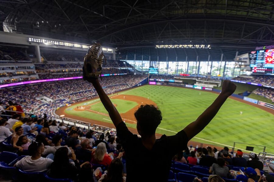 Miami Marlins Baseball Game Ticket at LoanDepot Park - Why a Marlins game works so well in Miami
