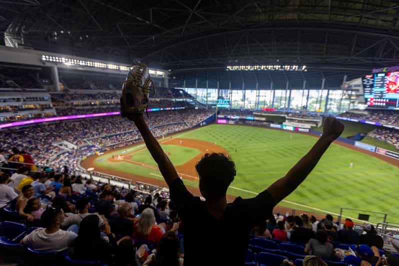 Miami Marlins Baseball Game Ticket at LoanDepot Park - Three hours of live baseball