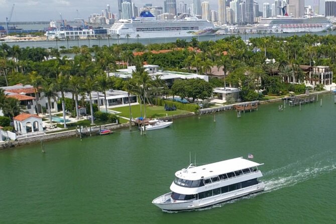 Miami Millionaires Row Cruise - Pick your departure time with care